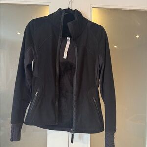 Lululemon Black Utility Jacket sweater with Tailored Fit